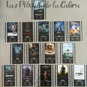 Seating de Cine bodas temáticas