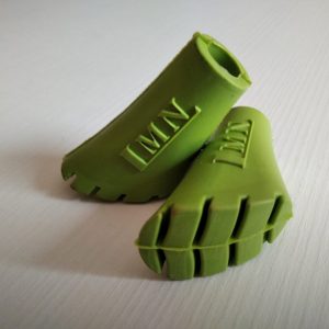 Lodosa Pack 4 Unidades | Tacos Goma para Bastones de Marcha Nórdica