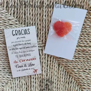 Tarjetas César&Leire