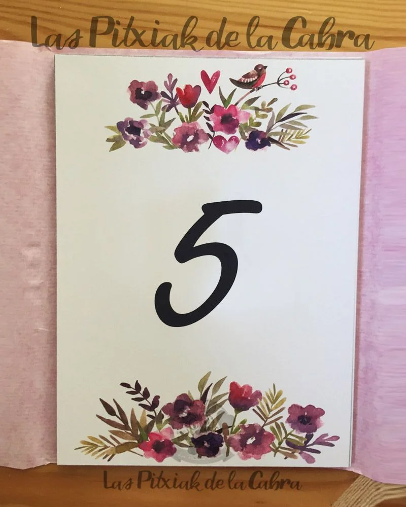 Mesero floral la boda de Laura - Imagen 2