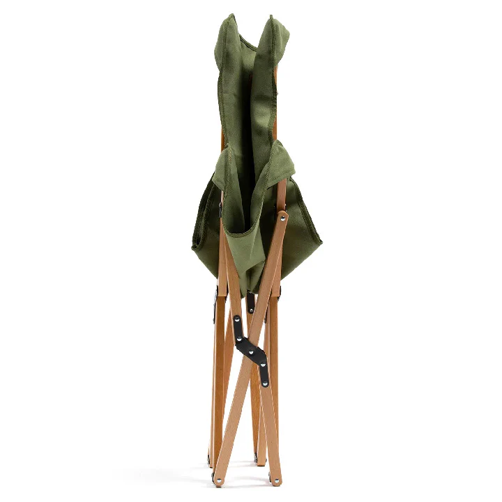 Silla Plegable Para Camping Natural Verde - Imagen 5