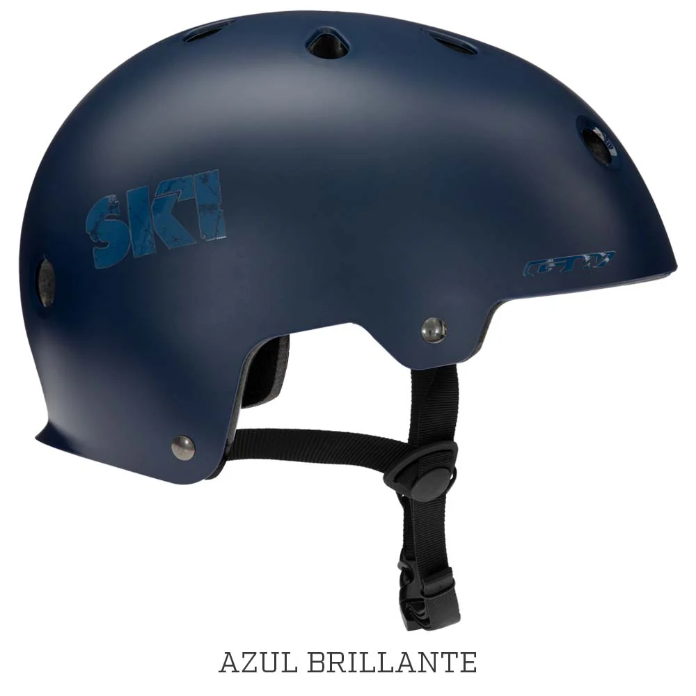 Casco SK1 Azul Brillante - Imagen 3