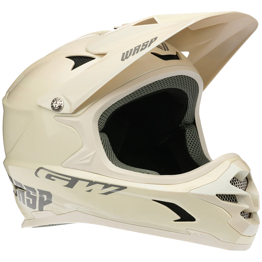 Casco Wasp Blanco Pearlized Brillante - Imagen 2