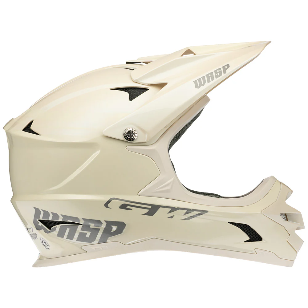 Casco Wasp Blanco Pearlized Brillante - Imagen 4