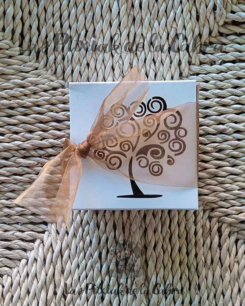 Caja Cuadrada Árbol con Bombones