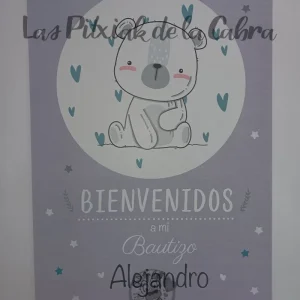 Bienvenida Alejandro Bautizo