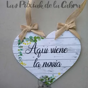 Cartel Corazón Eucalipto