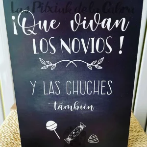 Cartel Chuches Negro