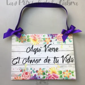 “Aquí viene el amor de tu vida”