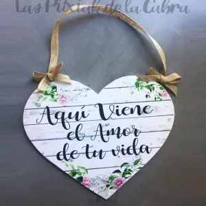 Corazón “Aquí viene el amor de tu vida”