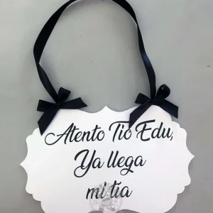 Vintage “Atento Tio Edu”