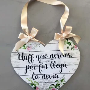 Corazón “Uff… que nervios llega la Novia”