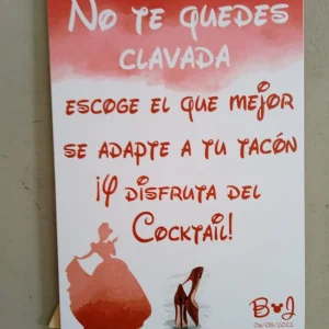 Cartel Tacones Bella