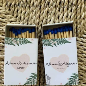 Cerillas Athenea&Alejandro