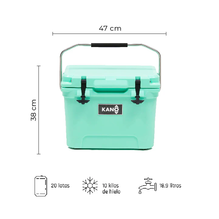 Cooler Exploradores 20QT Calipso - Imagen 4