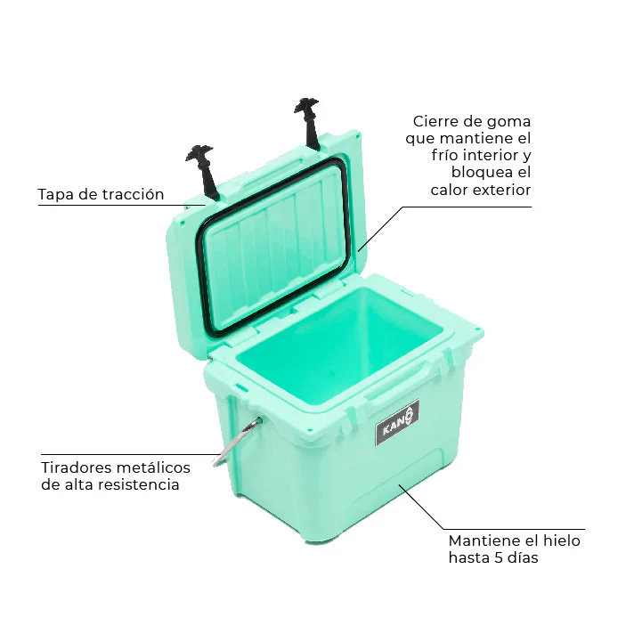 Cooler Exploradores 20QT Calipso - Imagen 6