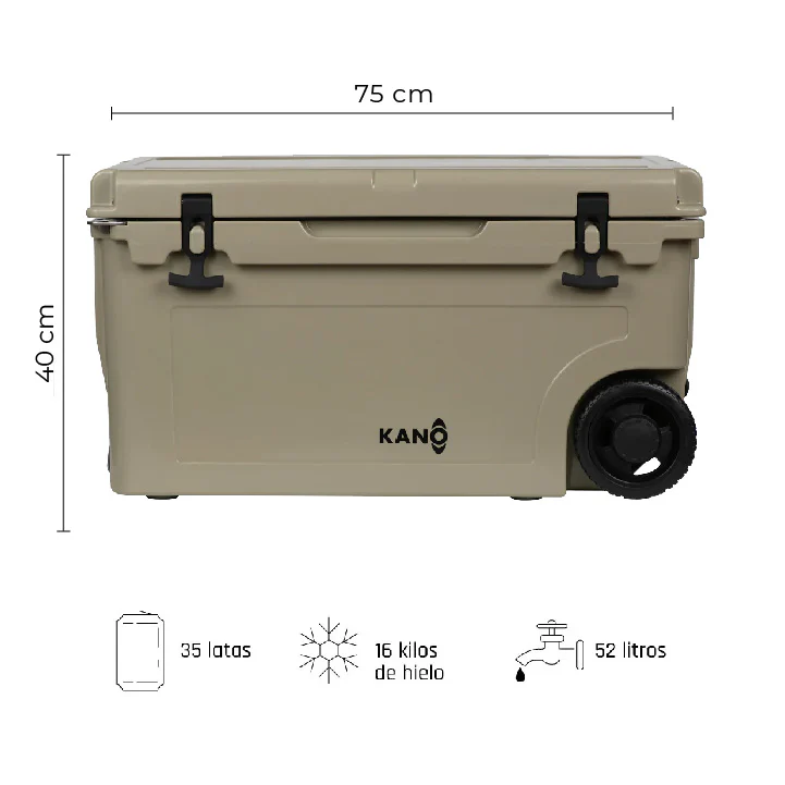 Cooler Grey 55QT - Imagen 3