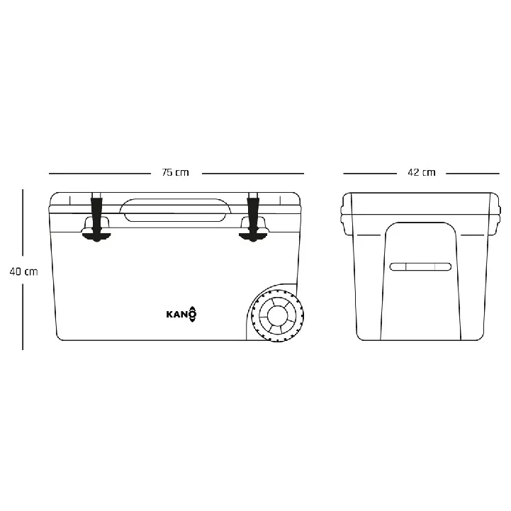 Cooler Grey 55QT - Imagen 8
