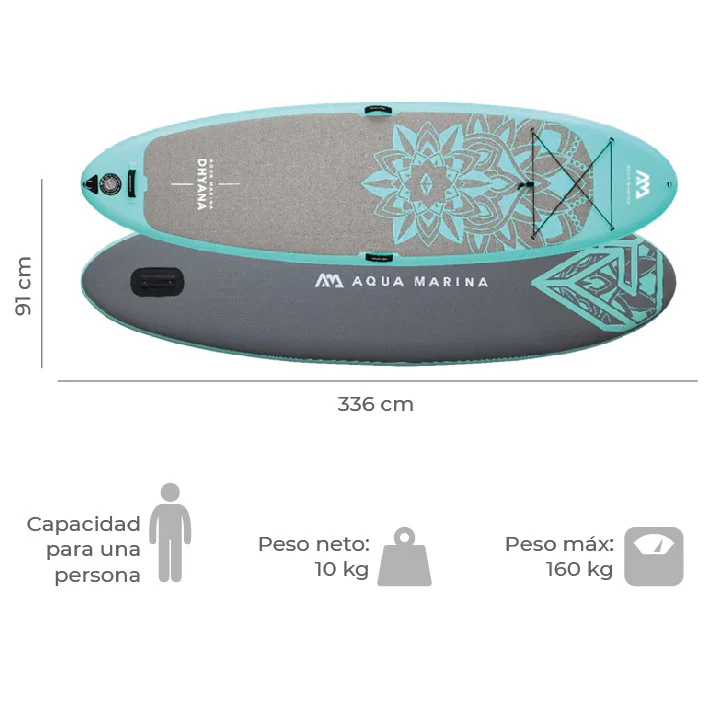 SUP Yoga Dhyana 11’0” - Imagen 4