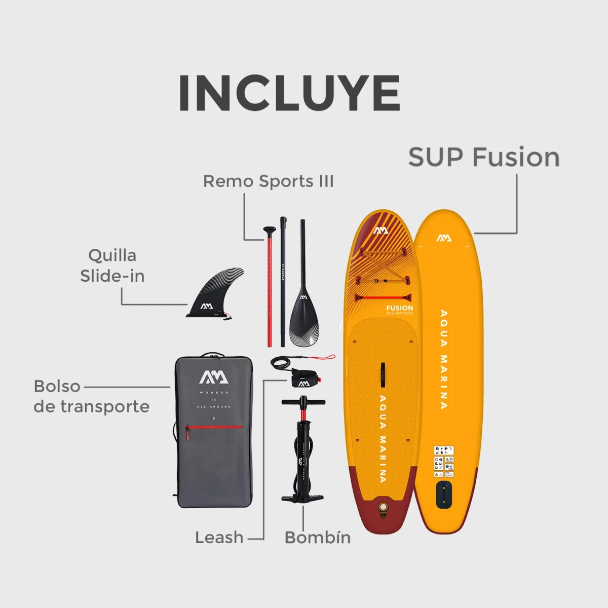 Stand Up Paddle SUP Fusion 10’10” - Imagen 4