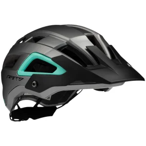 Casco Enduro E2 Gris Verde Agua