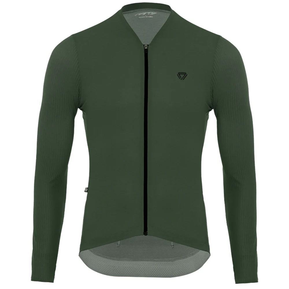 Camiseta Manga Larga Dig Basic Gris verde - Imagen 5