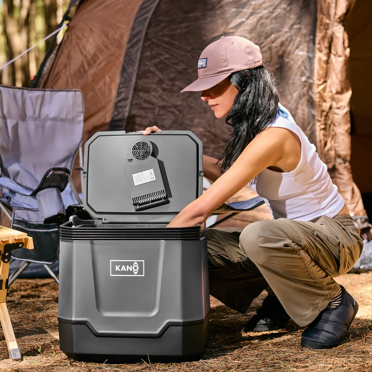 Cooler Eléctrico Queulat Gris - Imagen 3