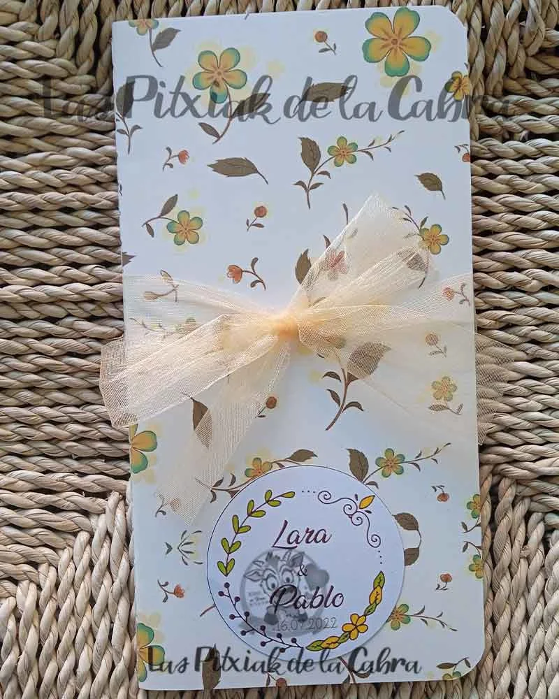 Libreta Flores 4 modelos - Imagen 4