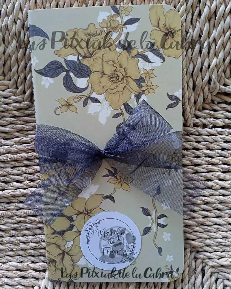 Libreta Flores 4 modelos - Imagen 5