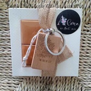 Llavero Madera Árbol Vida