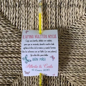 Barrita Luminosa Pulsera Mariposas