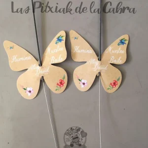 Luminosas Mariposa Marrón