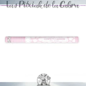 Cañón de Pétalos de color blanco 60 cm.