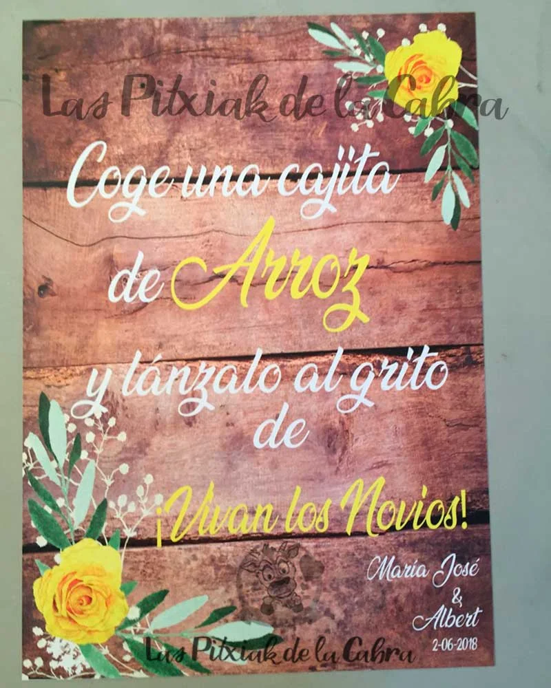 Arroz Albert&MaríaJose