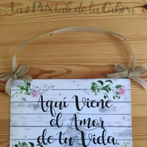 Aquí viene el amor de tu vida