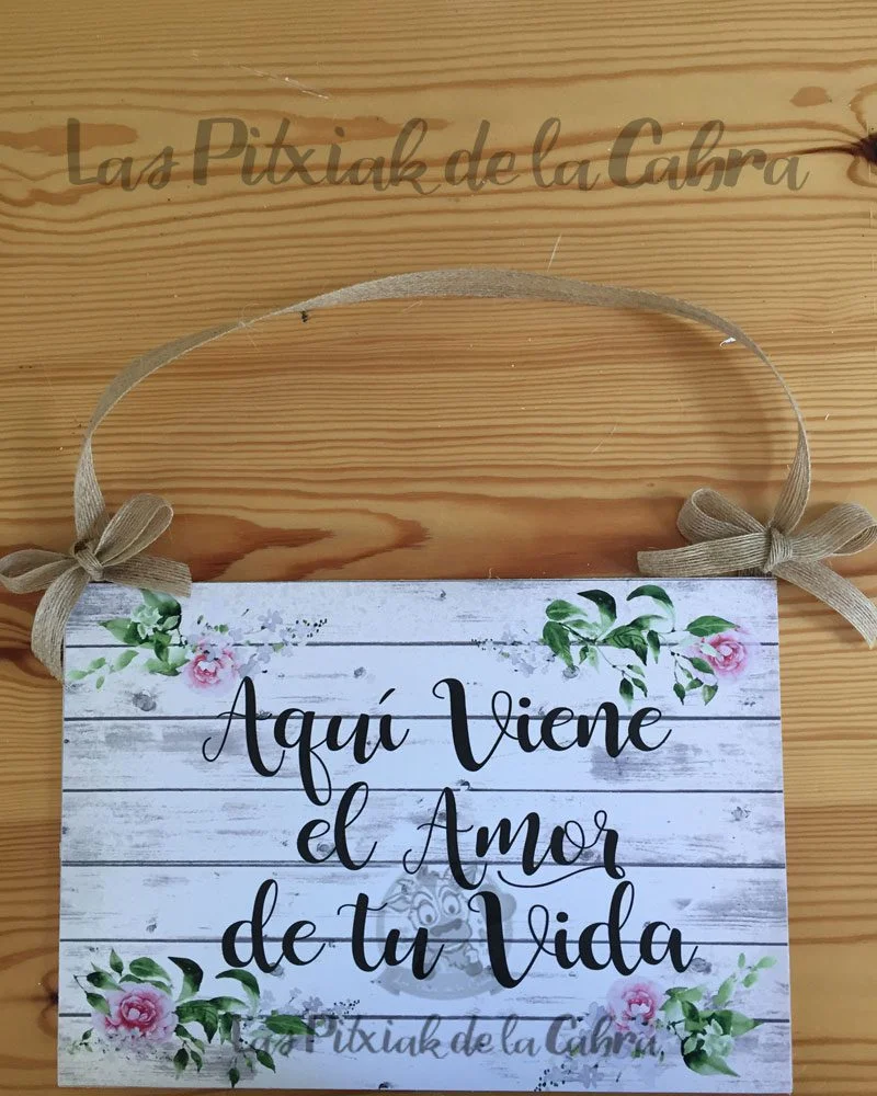 Aquí viene el amor de tu vida