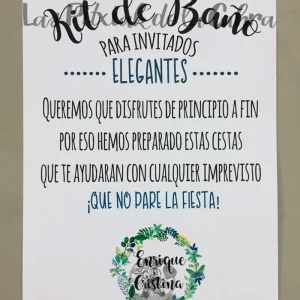 Kit de Baños Invitados Elegantes