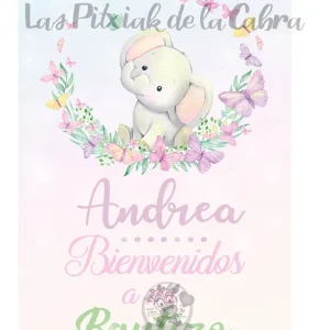 Bienvenida Bautizo Elefante Andrea