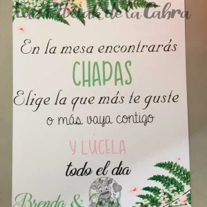 Cartel Chapas Brenda