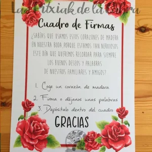 Firmas Etiel y Raquel