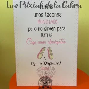 Cartel Alpargatas huellas