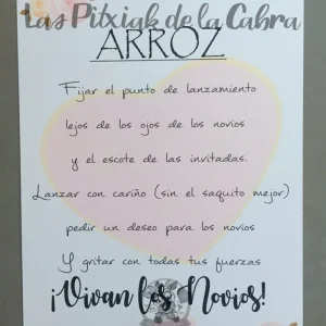 Cartel Arroz Lara