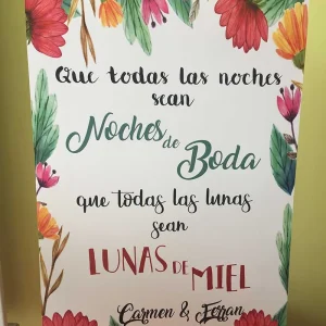 Cartel Noches de Boda