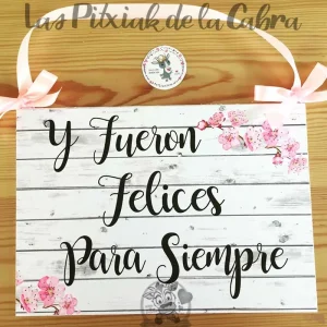 cartel y fueron felices