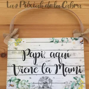 Cartel de boda Craspedias