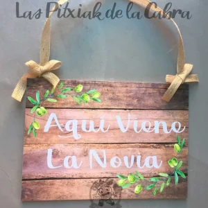 Aquí viene la Novia ramas Olivo