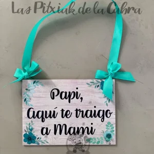 Cartel Adaptado TALLA XS Papi