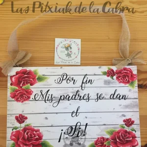 Por fin mis padres se dan el sí