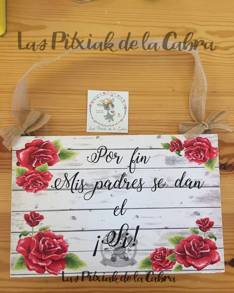 Por fin mis padres se dan el sí