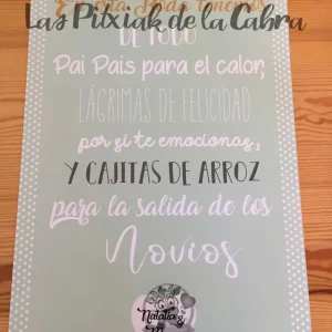 Cartel Tenemos de todo Natalia